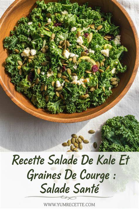 Carte des saveurs réconfortantes avec kale et courge