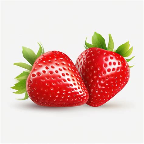 Fraises entières prêtes à être utilisées