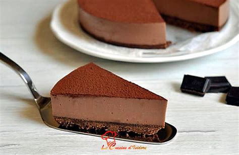 Cheesecake au chocolat fondant