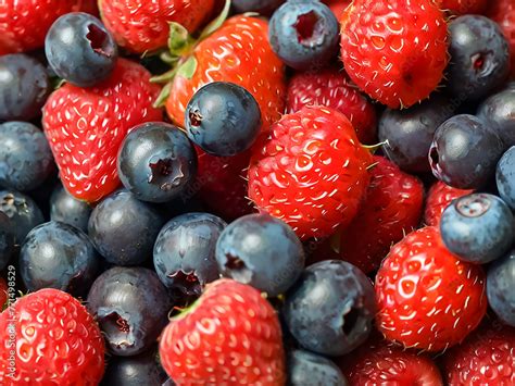 Fruits rouges variés