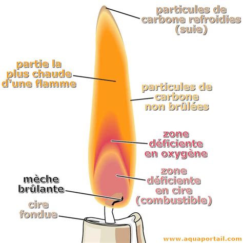 Schéma des étapes de formation du flambé avec flamme et caramélisation