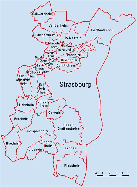 Carte de l'Eurométropole de Strasbourg indiquant les communes équipées et celles en cours d'équipement