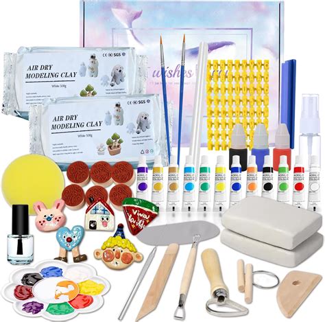 Kit créatif de pâte autodurcissante pour enfant