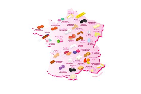 Carte de localisation et boutiques de confiserie à Marseille