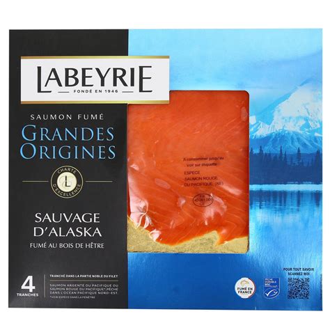 image saumon fumé Grande Origines Alaska