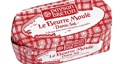 Bloc de beurre demi-sel breton