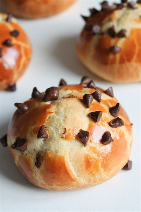 brioches et pépites chocolat
