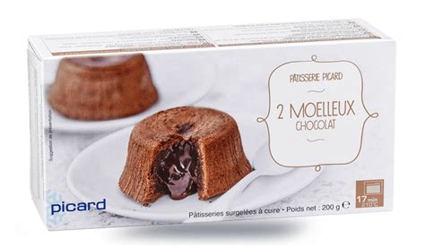 Une boîte de moelleux praliné Picard