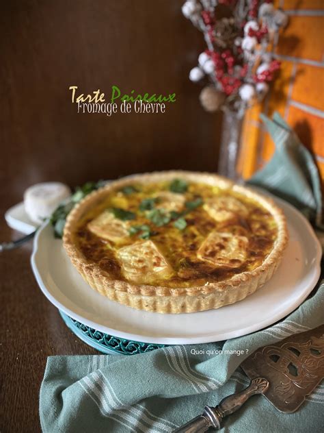 Bavarois salé aux poireaux et fromage de chèvre