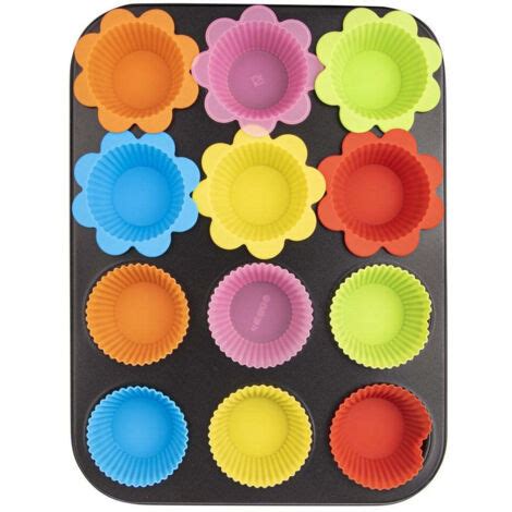 Moule à muffins avec caissettes