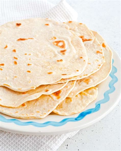 Tortillas maison fraîchement préparées