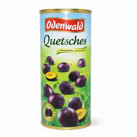 Quetsches dénoyautées prêtes à être utilisées