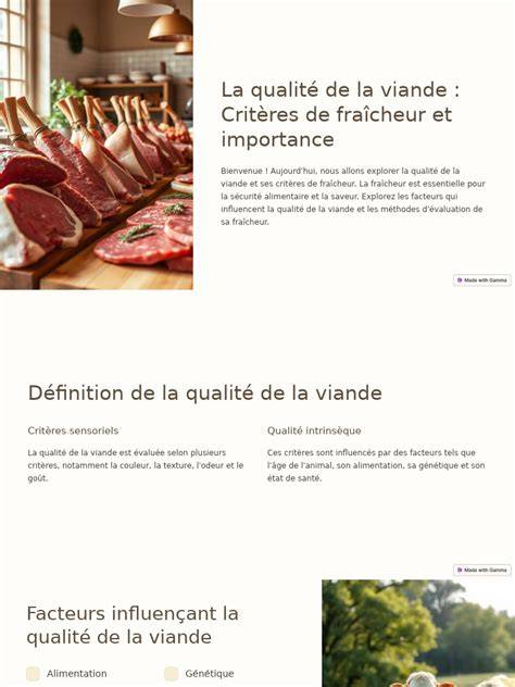 Infographie: comparaison viande de supermarché vs viande artisanale, critères de qualité, traçabilité