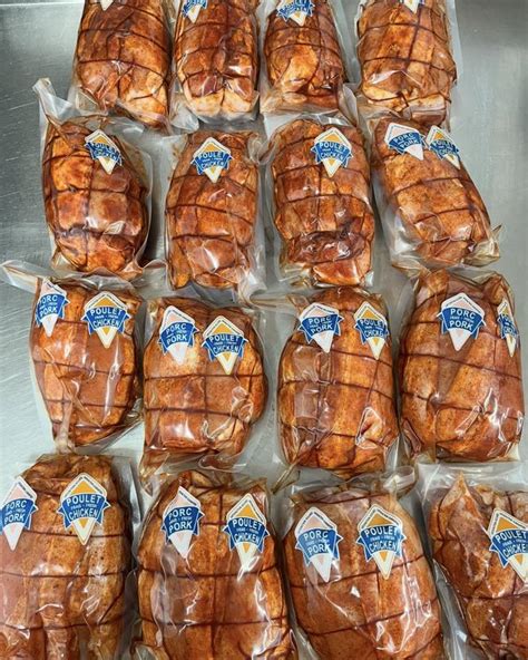 Coq au porc ficelé et bardé de bacon avant cuisson