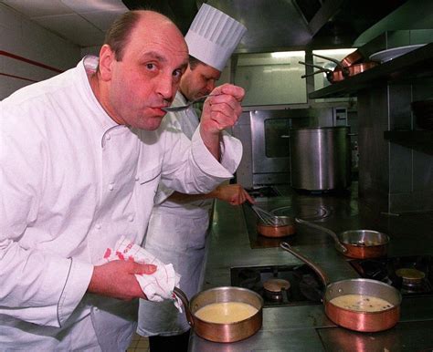 Portrait de Bernard Loiseau, chef triplement étoilé