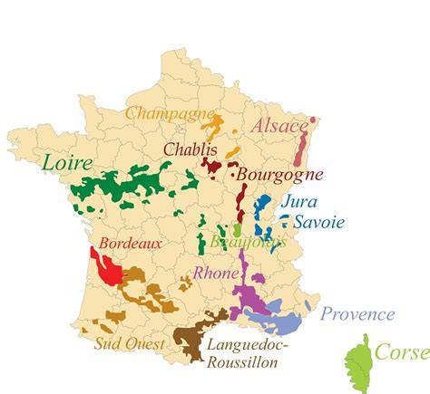 Image: Carte des accords fruits et vins par régions