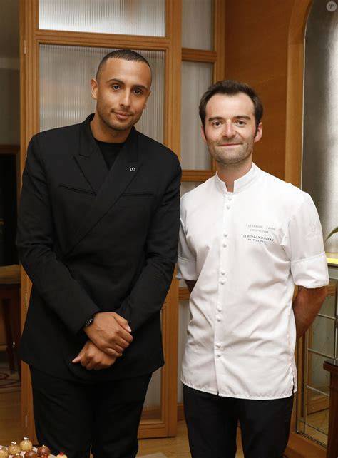 Portraits des chefs patissiers Yazid Ichemrahen et Alexandre Favre