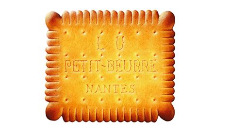 Illustration du Petit Beurre, logo et éléments symboliques: 4 oreilles, 4 saisons, 24 points, 52 dents