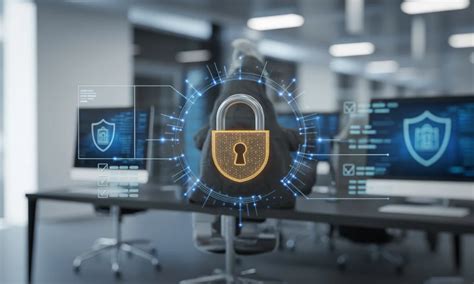 Icônes représentant la confidentialité et la gestion des données