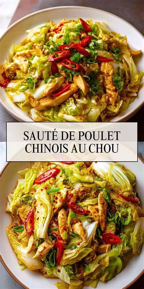 Image: phở poulet avec chou chinois et herbes