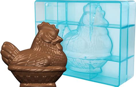 Variété de moules à chocolat de Pâques