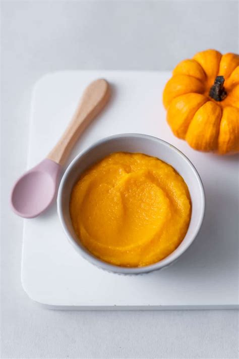 Bol de purée de potiron