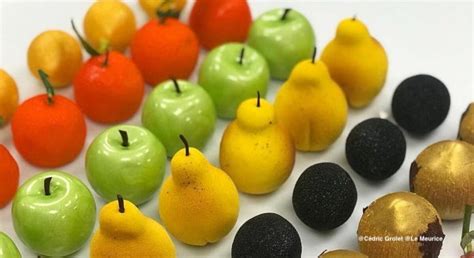 Collection de fruits en trompe-l'œil par Cédric Grolet