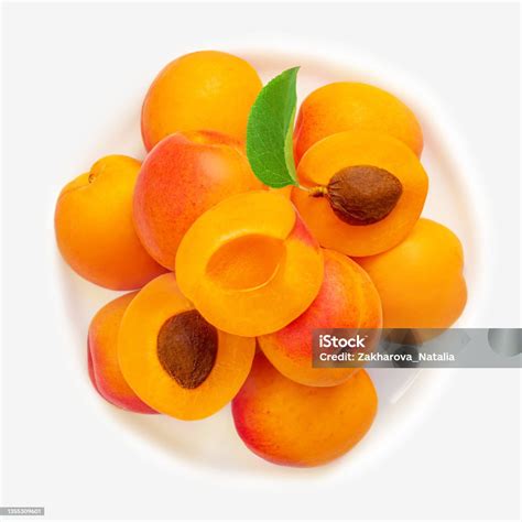 Abricots frais en gros plan