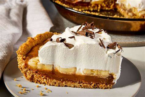 Banoffee pie étape montage