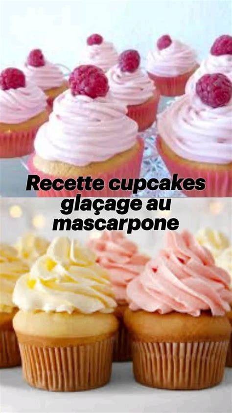 glaçage mascarpone et buttercream comparison