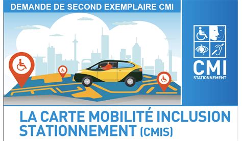 Schéma des étapes pour obtenir la CMI stationnement