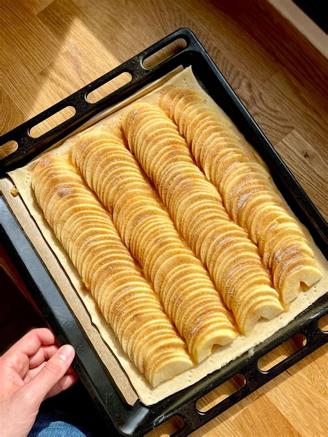 Pâte feuilletée et pommes fraîches