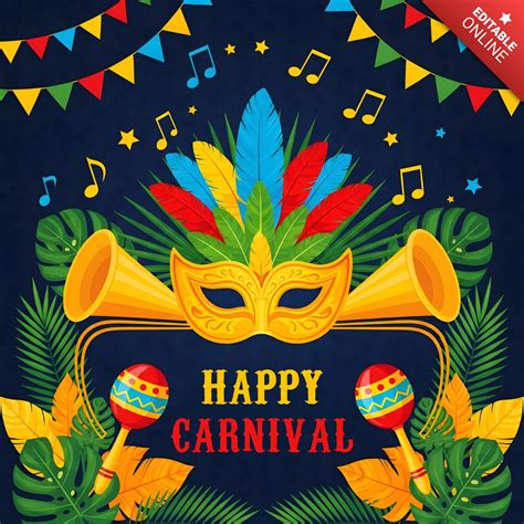 Décoration de carnaval avec des éléments festifs et des bugnes