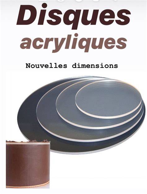 Disques à ganache