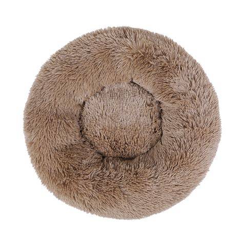 Corbeille moelleuse Wouapy - image inspirée par imitation fourrure et détail de l’étiquette tissée
