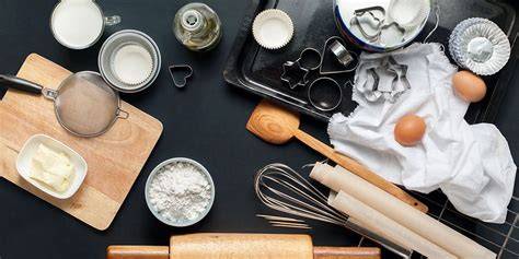 Planche materiel et ustensiles pâtisserie