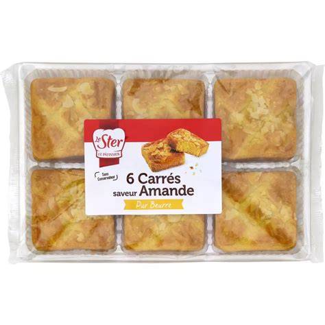 image de paquets Carres Amande Le Ster