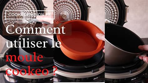 Robot Cookeo avec un moule à l'intérieur