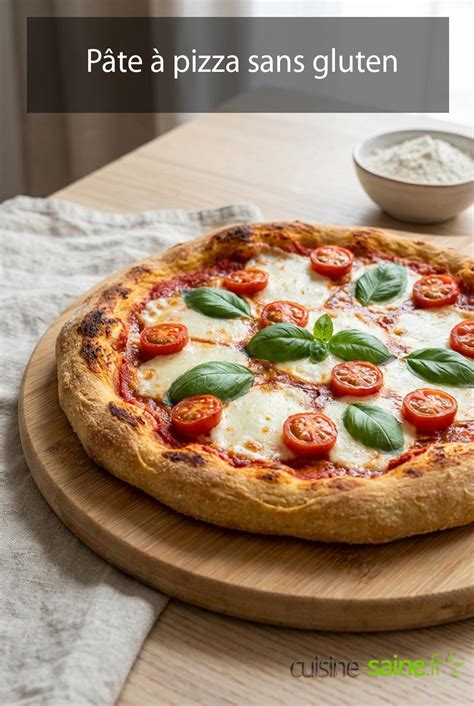 pizza sans gluten pois chiches infographie garniture