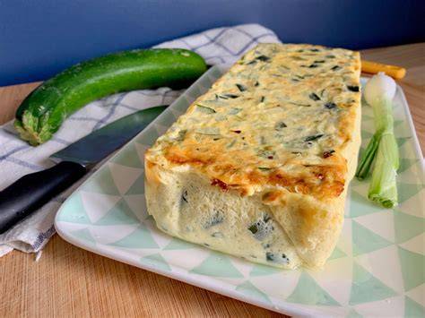 Carte des associations culinaires avec le flan de courgettes