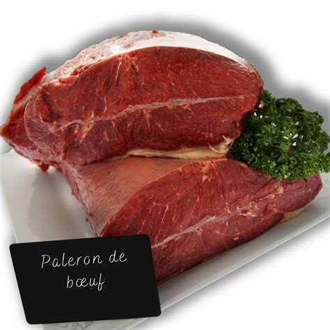 Paleron de bœuf cru