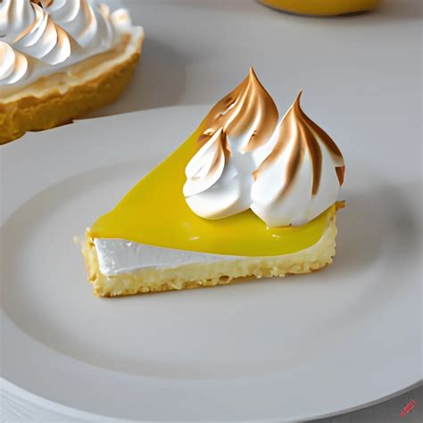 Tarte yuzu avec meringue