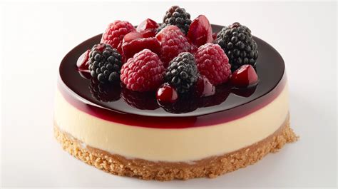 Préparation des fruits rouges pour un cheesecake