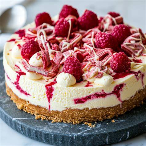 croûte et garniture cheesecake