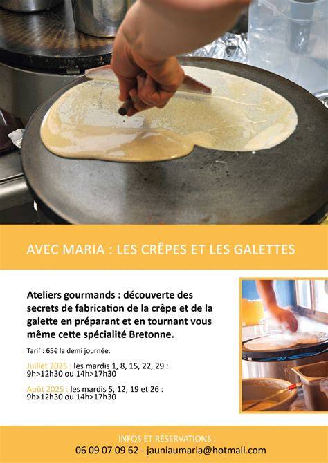 Variétés de pliages et présentations de crêpes