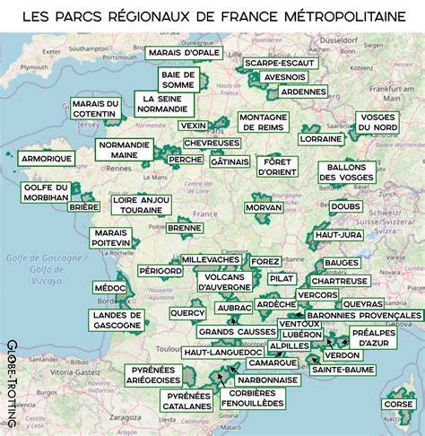 Carte montrant la répartition des macarons régionaux en France et les principaux lieux historiques