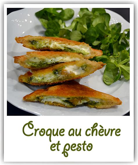 illustration apéritif croque chèvre pesto