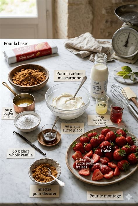 image d'ingrédients tiramisu Mascarpone