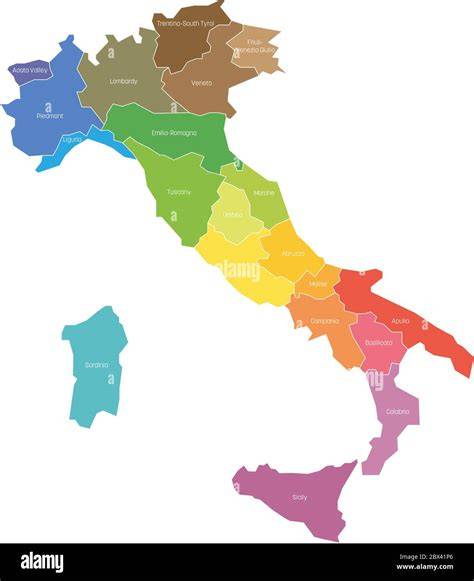 carte des regions italiennes et cannoli pistache