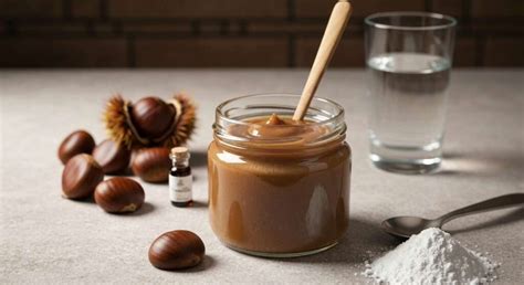 Bol de crème de marrons maison